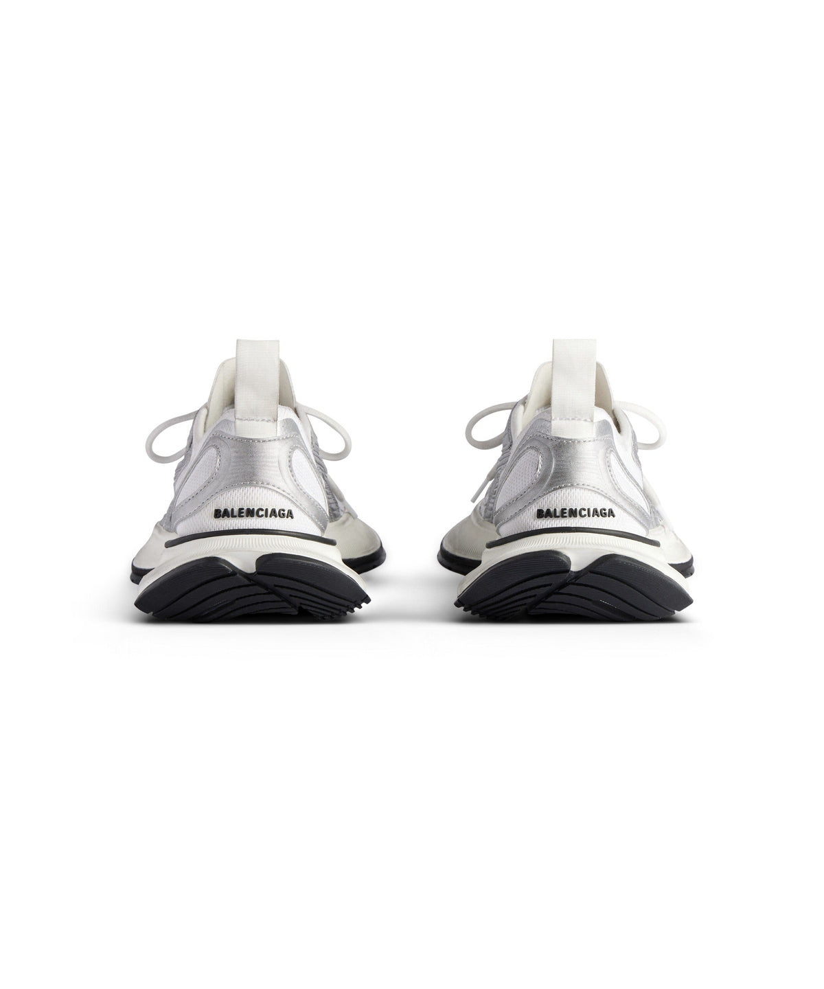Circuit Sneakers - White & Silver