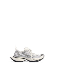 Circuit Sneakers - White & Silver