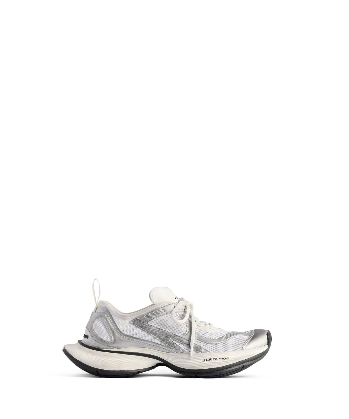 Circuit Sneakers - White & Silver