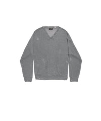 Distressed Sweater - Grey