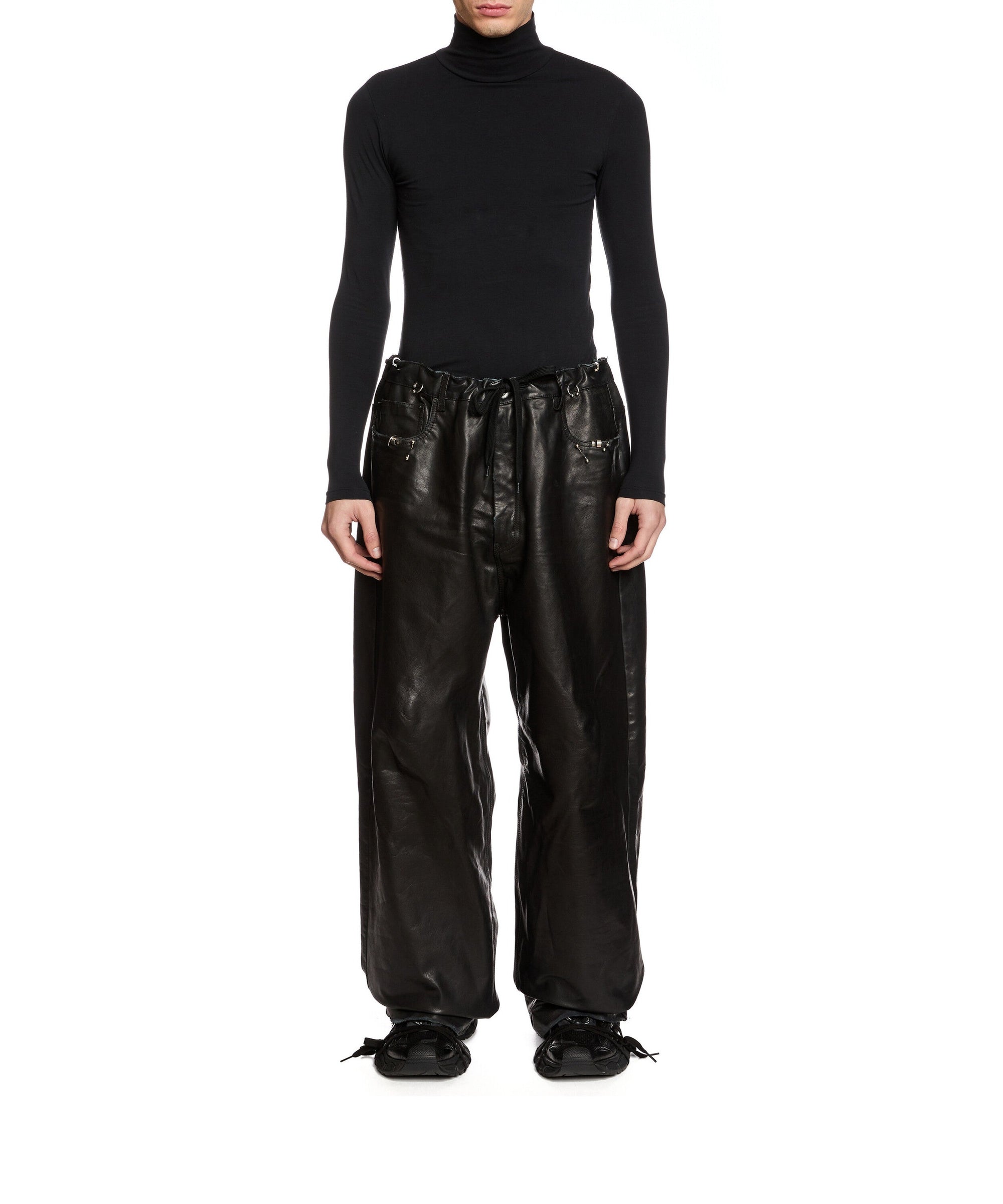 Oversized Baggy Pants - Black