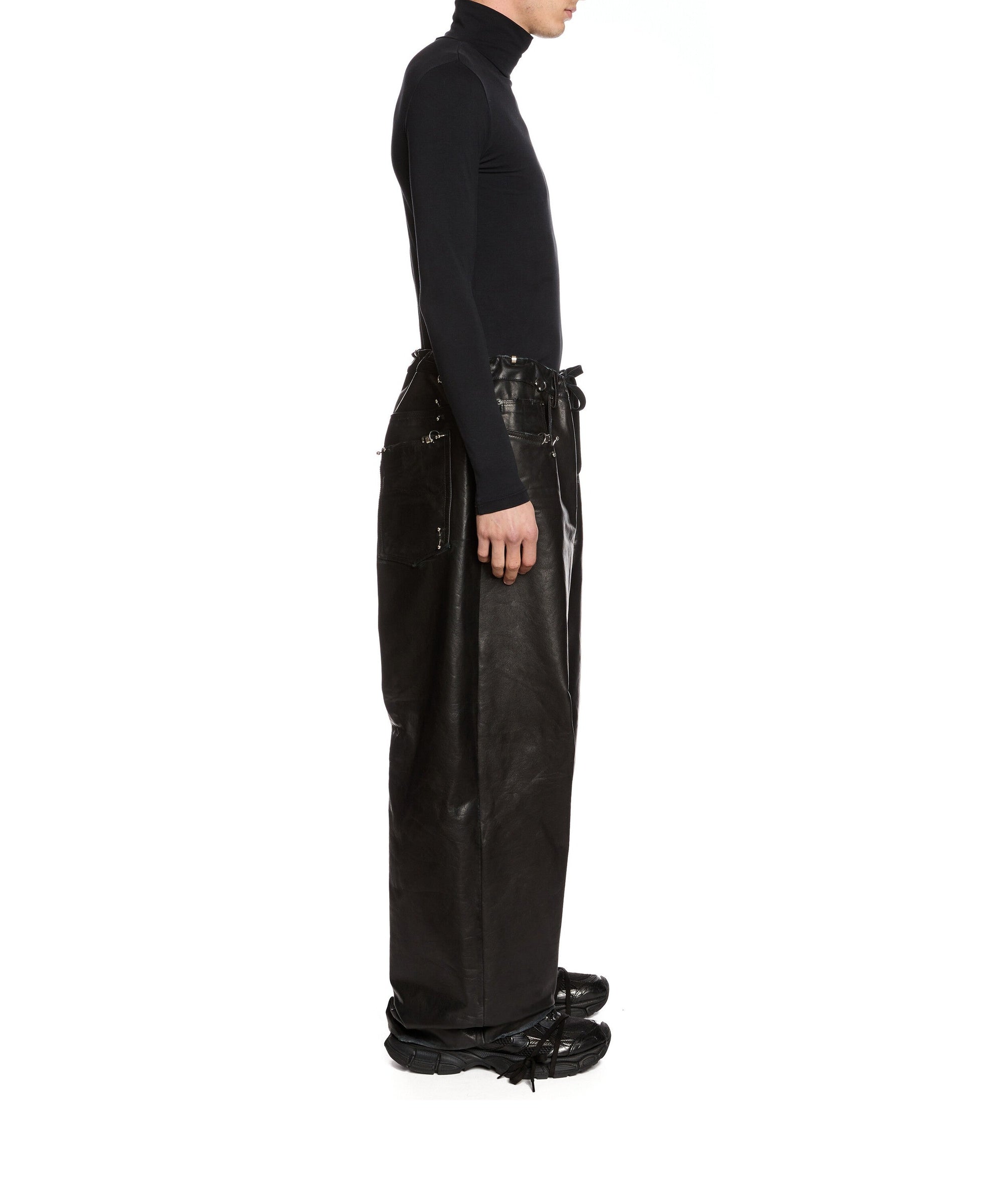 Oversized Baggy Pants - Black