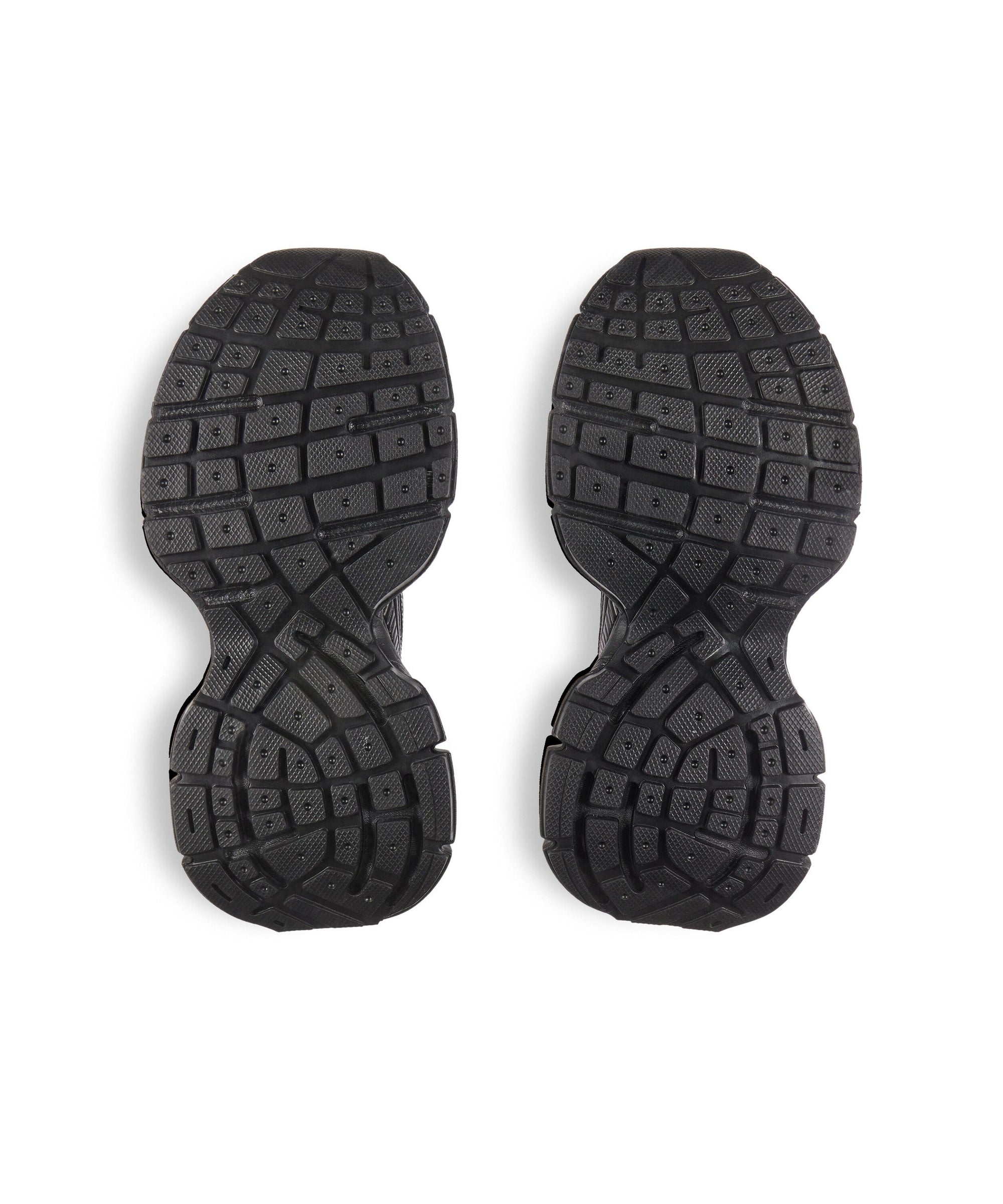 3XL Slip On Sneakers - Black
