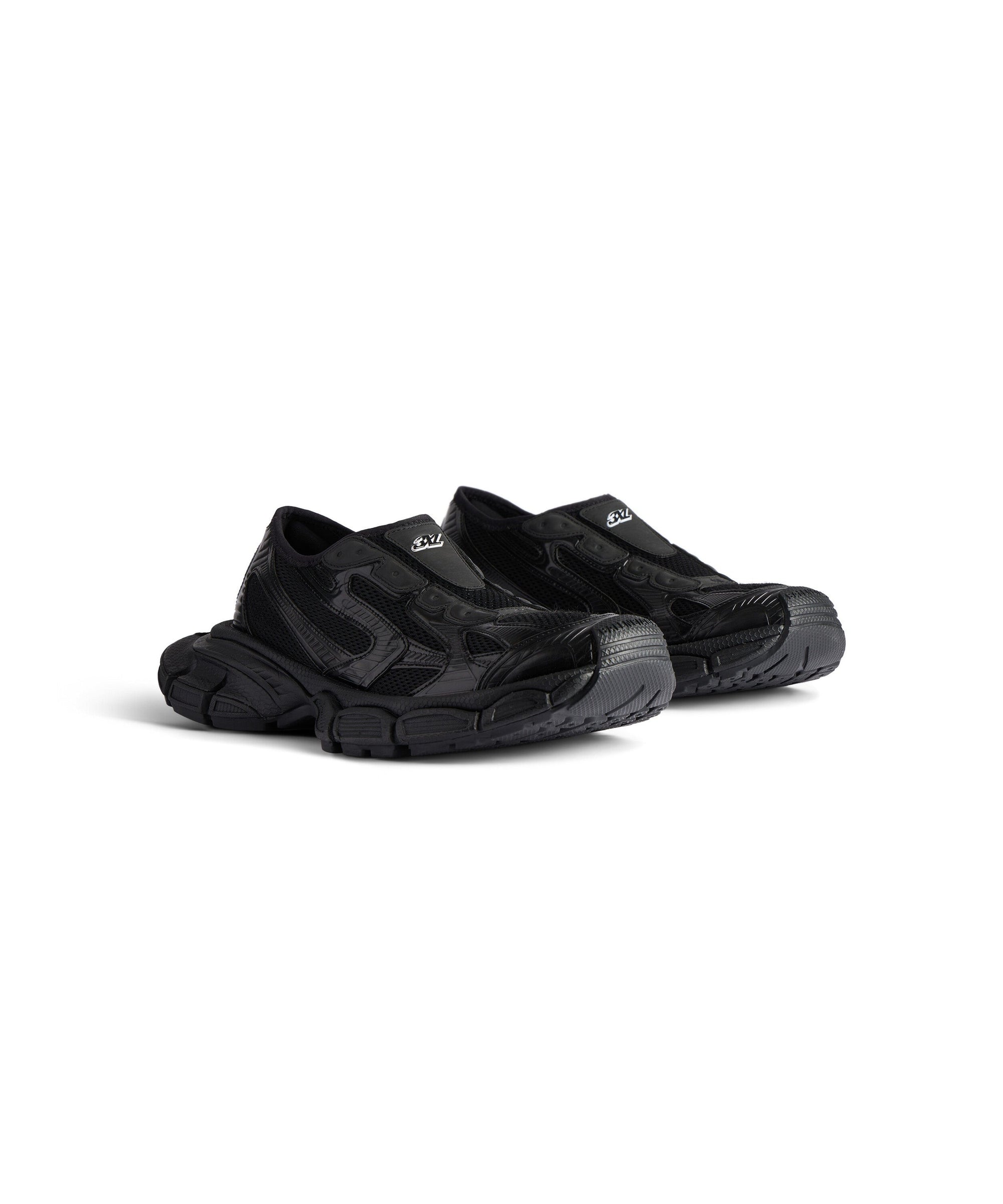 3XL Slip On Sneakers - Black