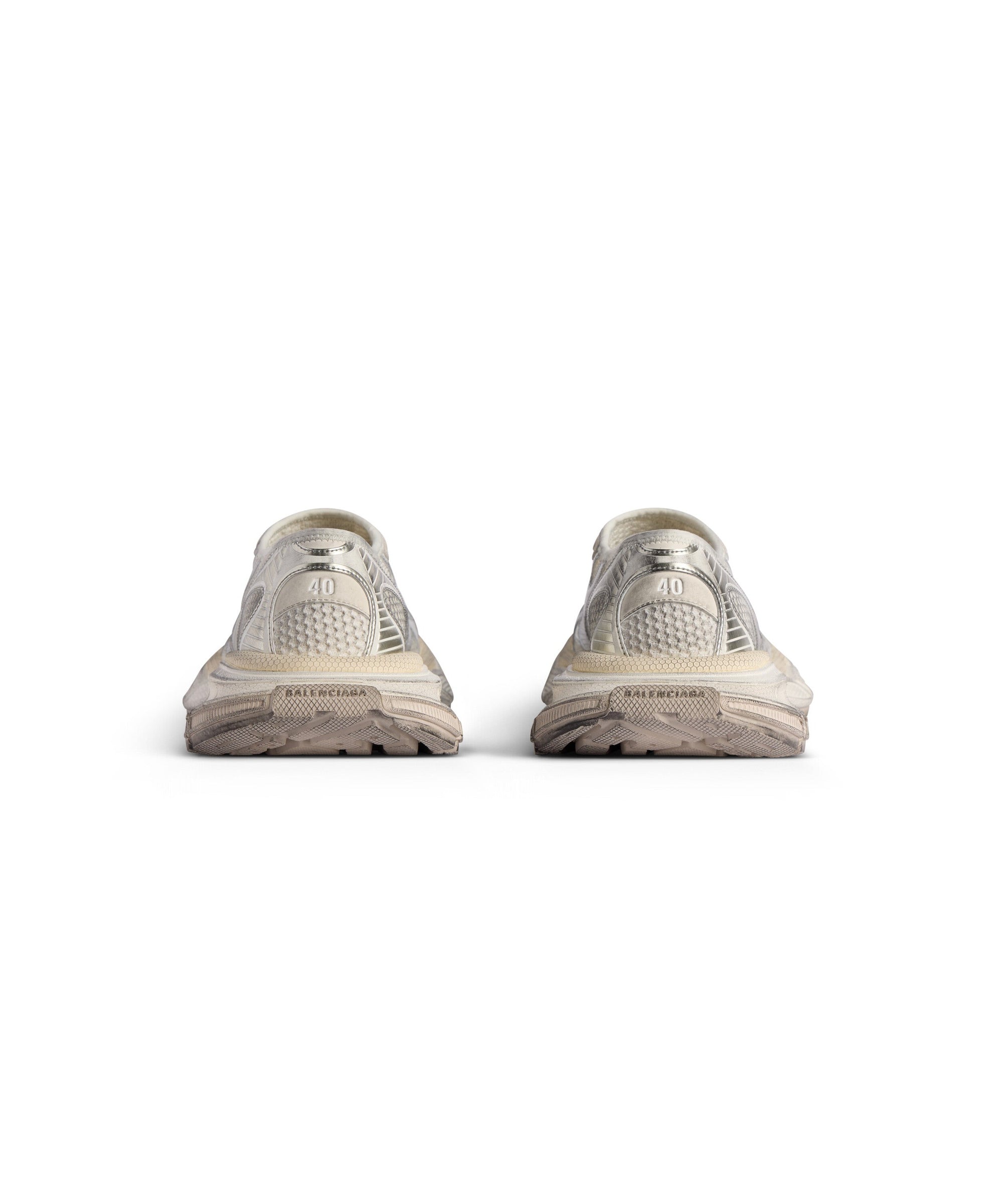 3XL Slip On Sneakers - Eggshell