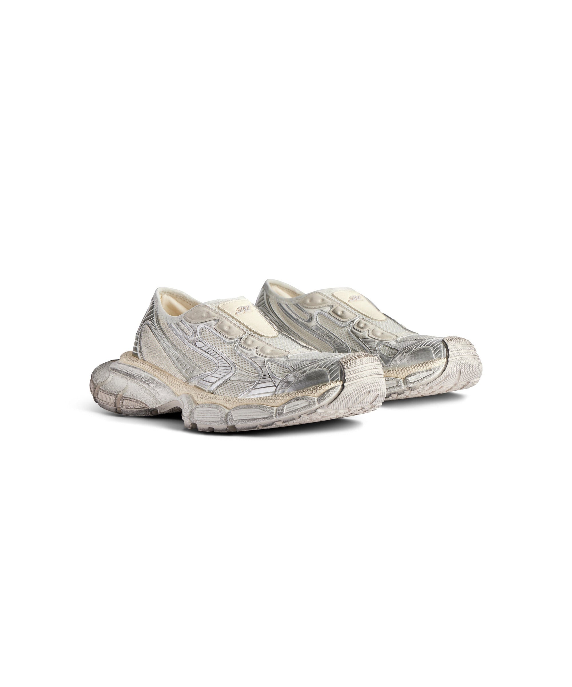 3XL Slip On Sneakers - Eggshell
