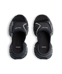 3XL Slide Sandals - Black