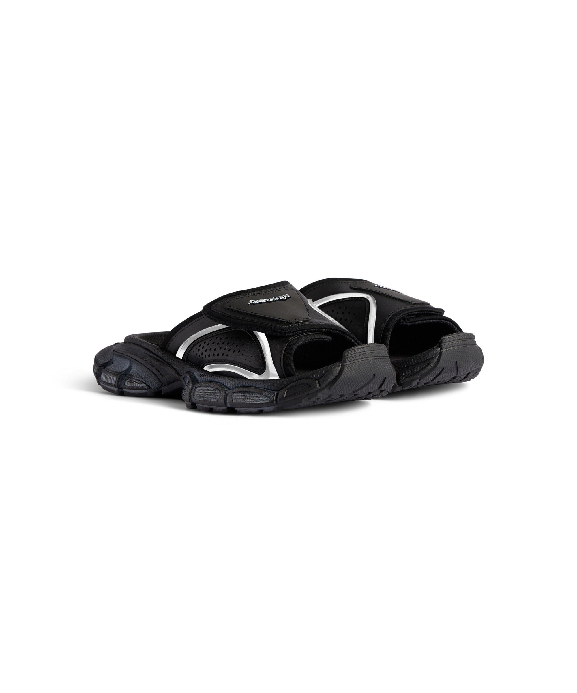 3XL Slide Sandals - Black
