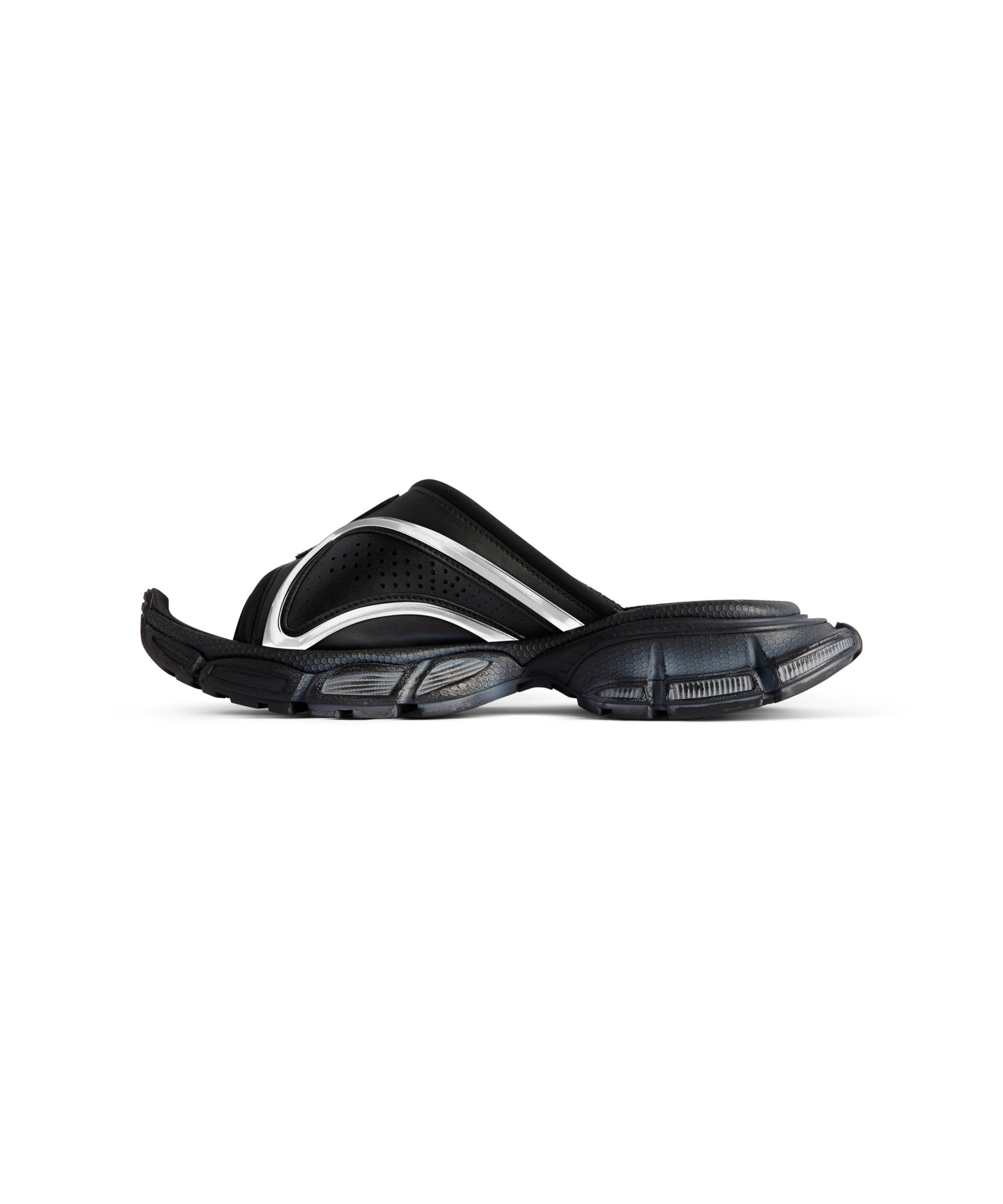 3XL Slide Sandals - Black