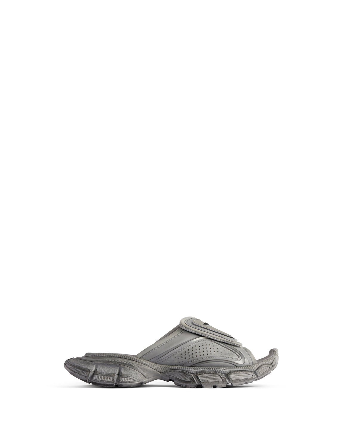 3XL Slide Sandals - Grey & Black