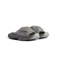 3XL Slide Sandals - Grey & Black