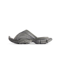 3XL Slide Sandals - Grey & Black