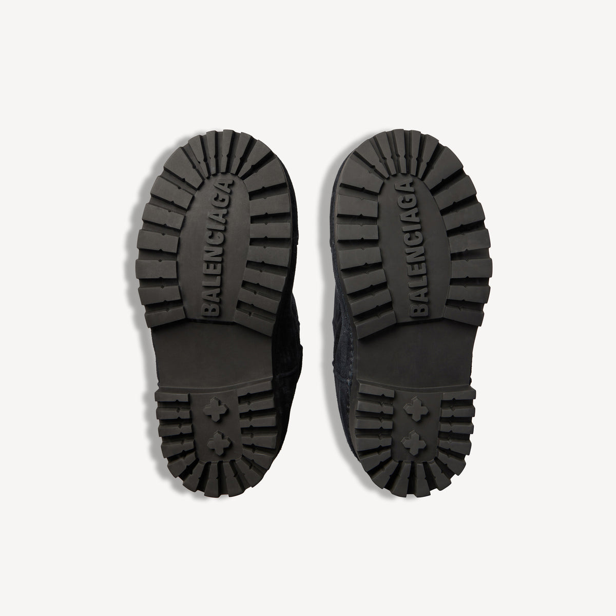 Alaska Fur High Boots - Black