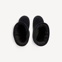 Alaska Fur High Boots - Black