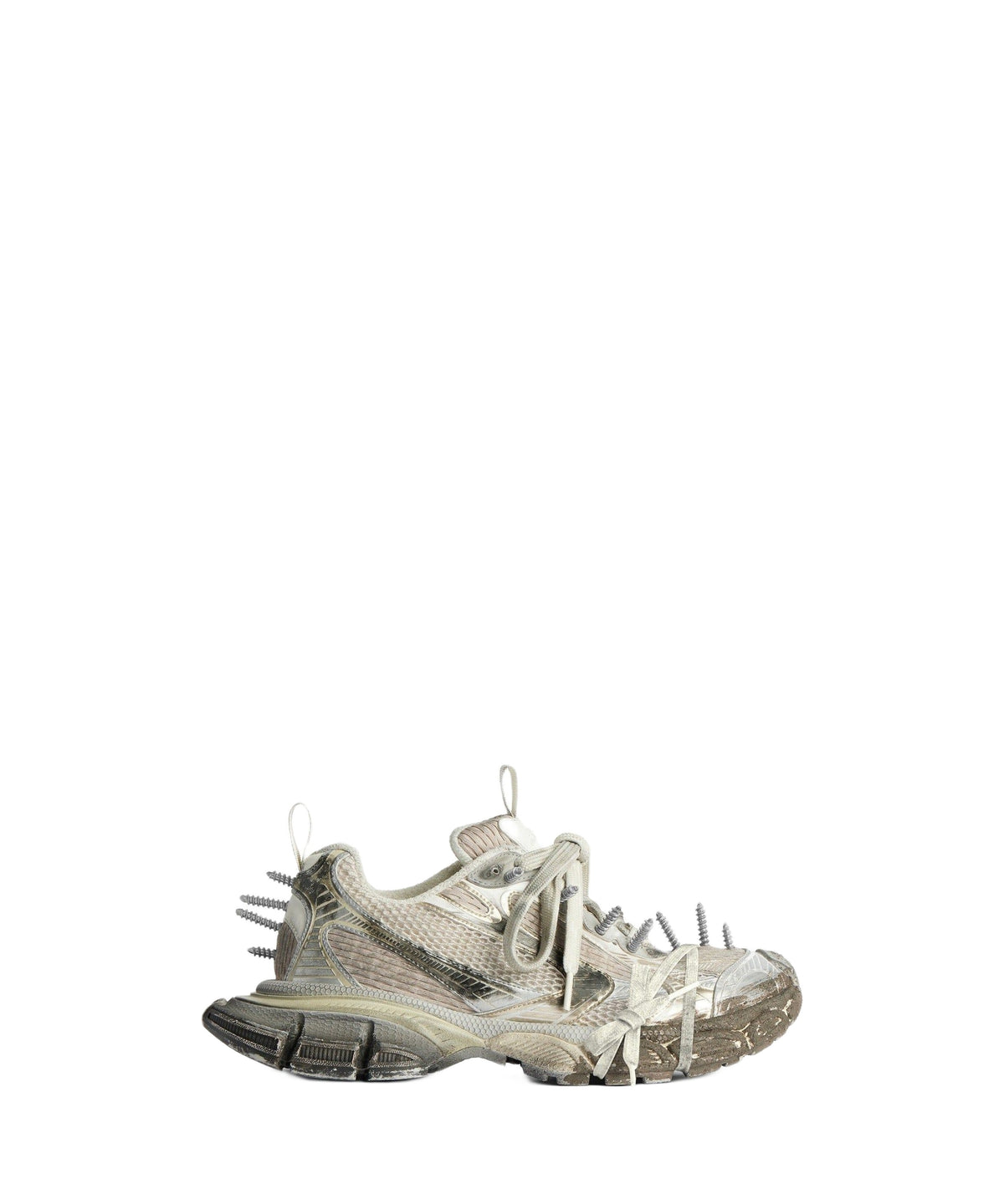 3XL / 3XL Spikes Sneakers - Eggshell