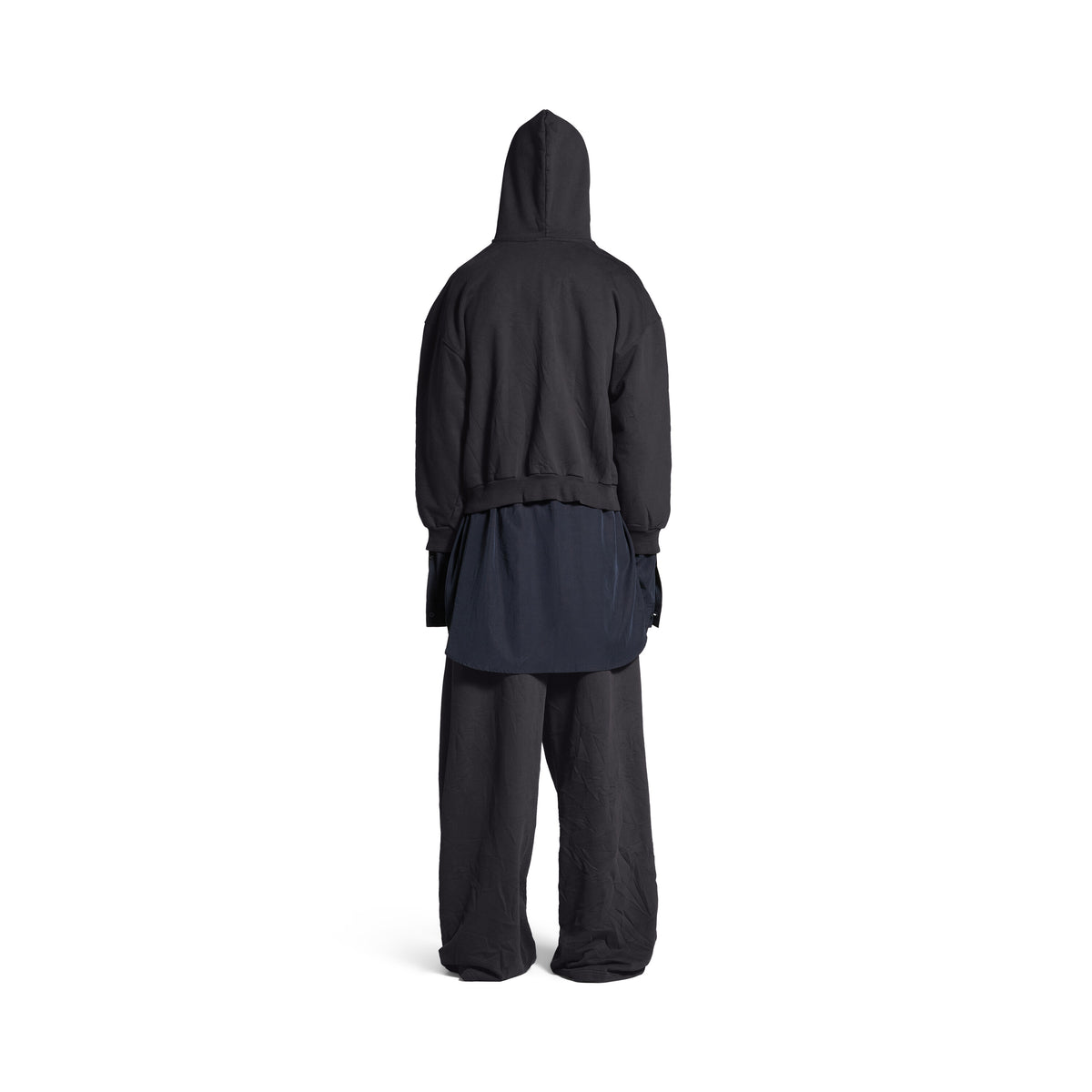 eBay Zip-Up Hoodie - Washed Black
