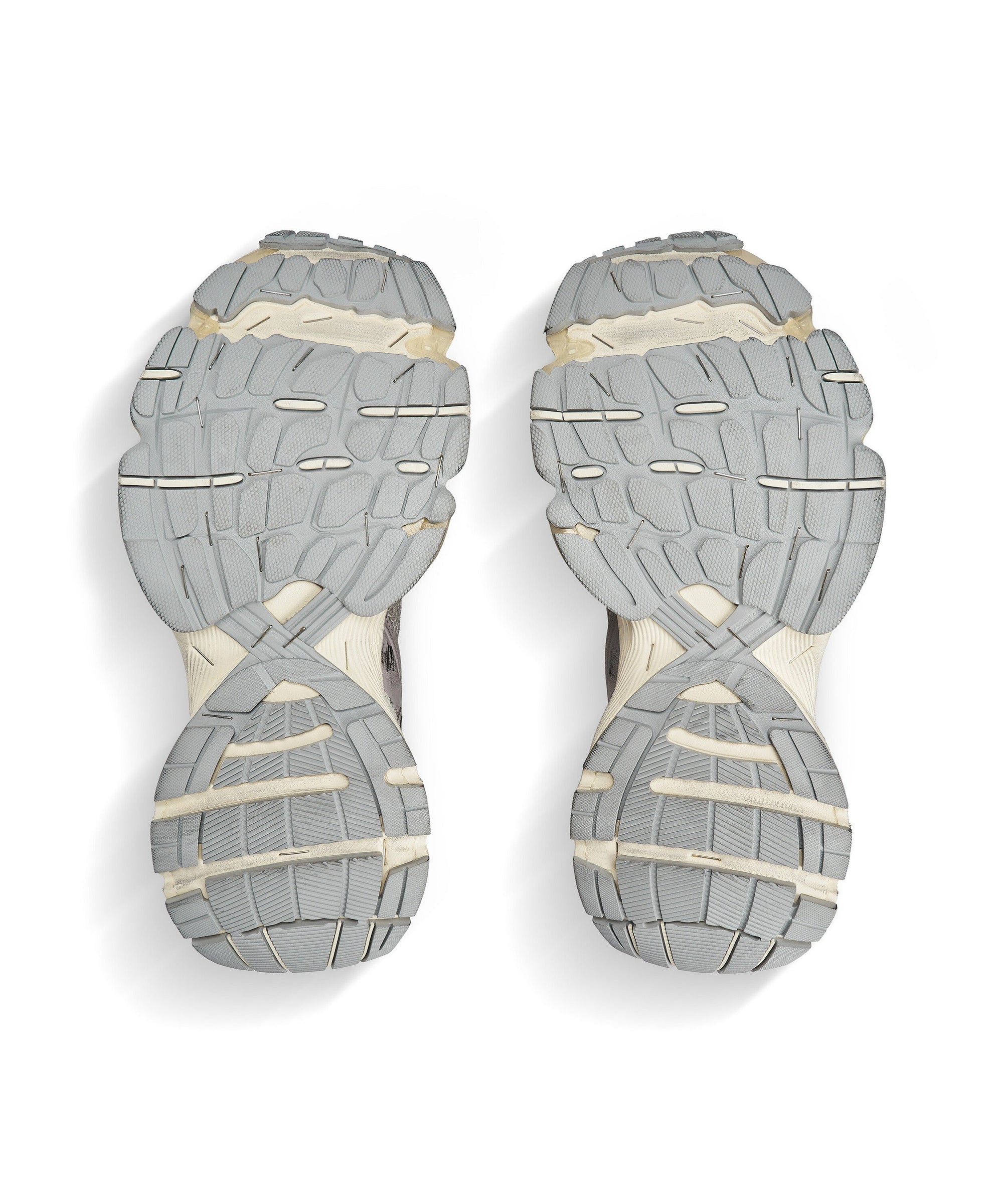 Stapler Sneakers - Beige & Grey