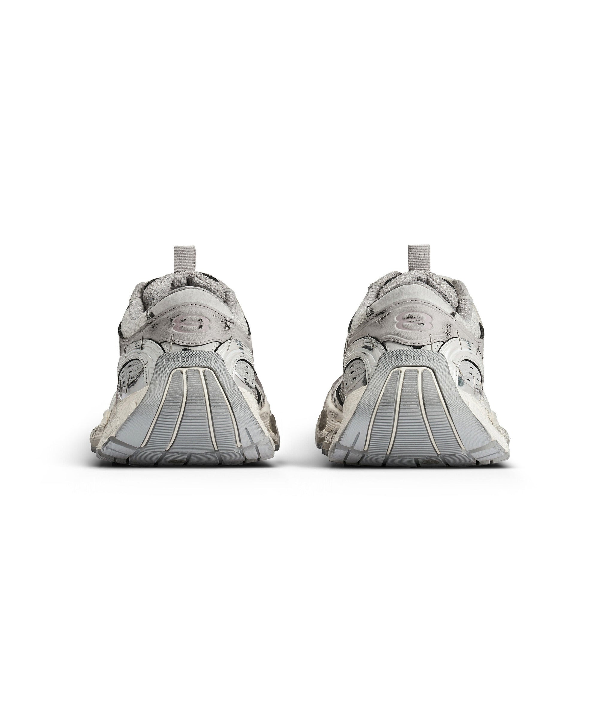 Stapler Sneakers - Beige & Grey