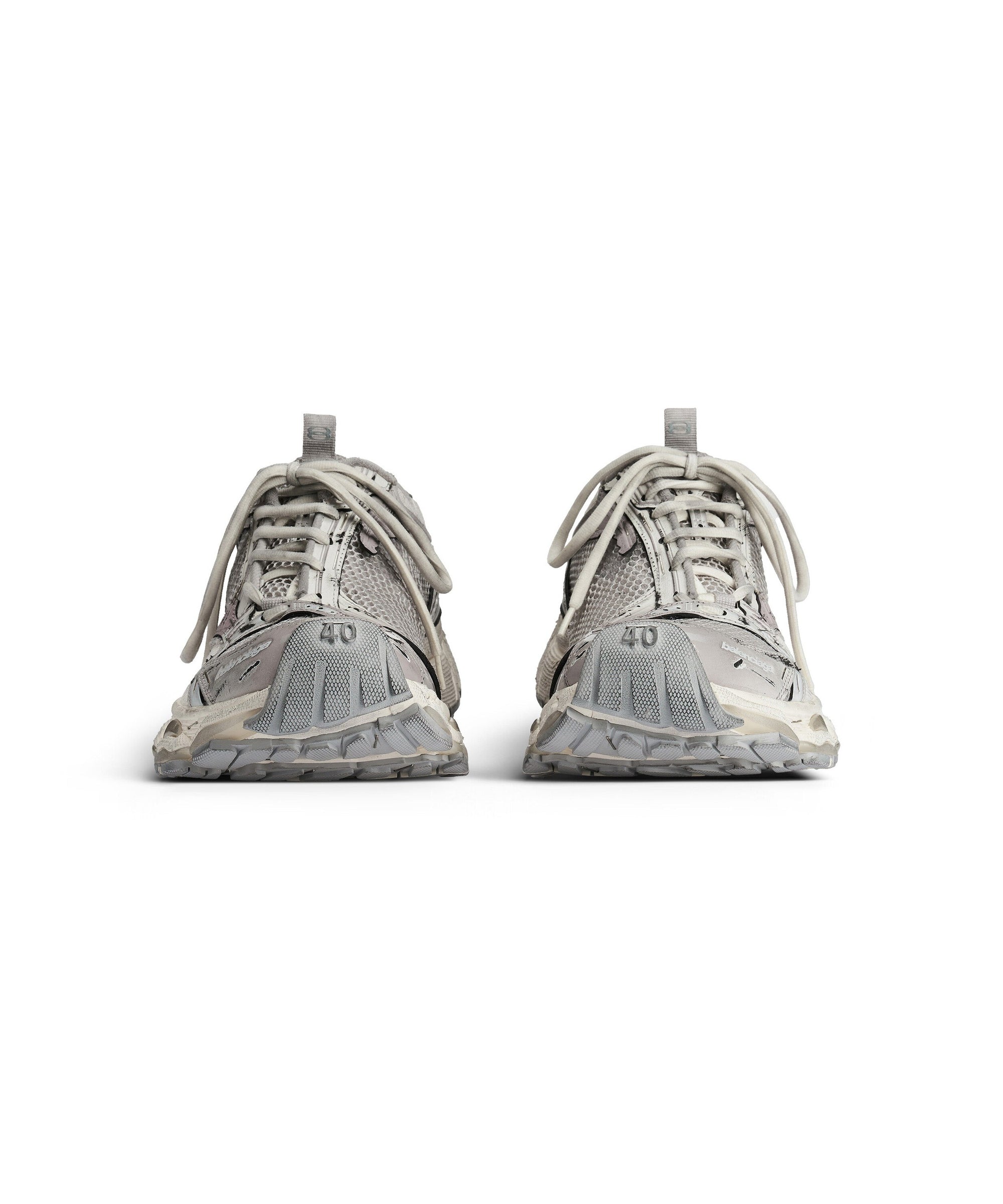 Stapler Sneakers - Beige & Grey