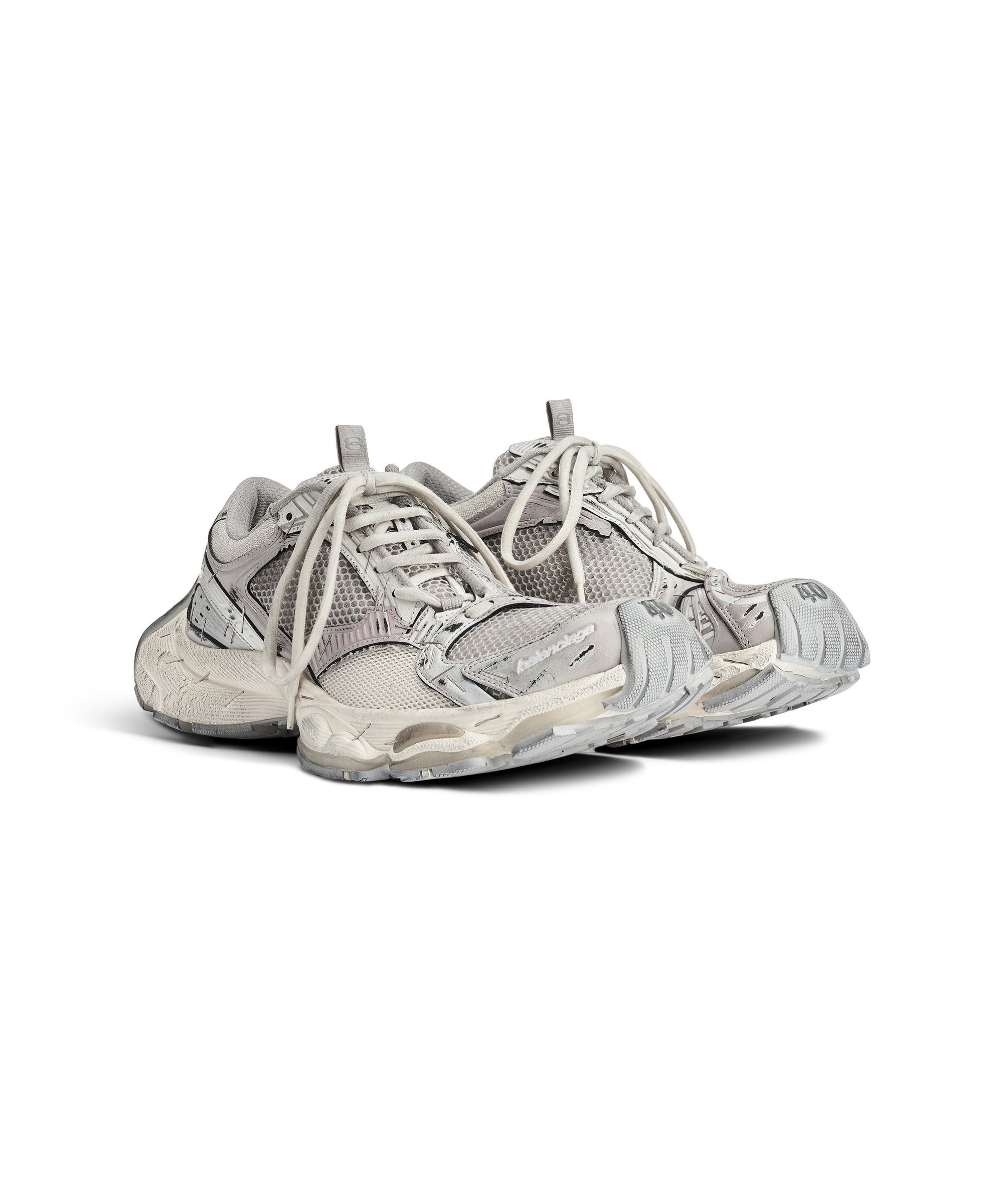 Stapler Sneakers - Beige & Grey