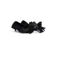Louis XV 25mm Pump - Black