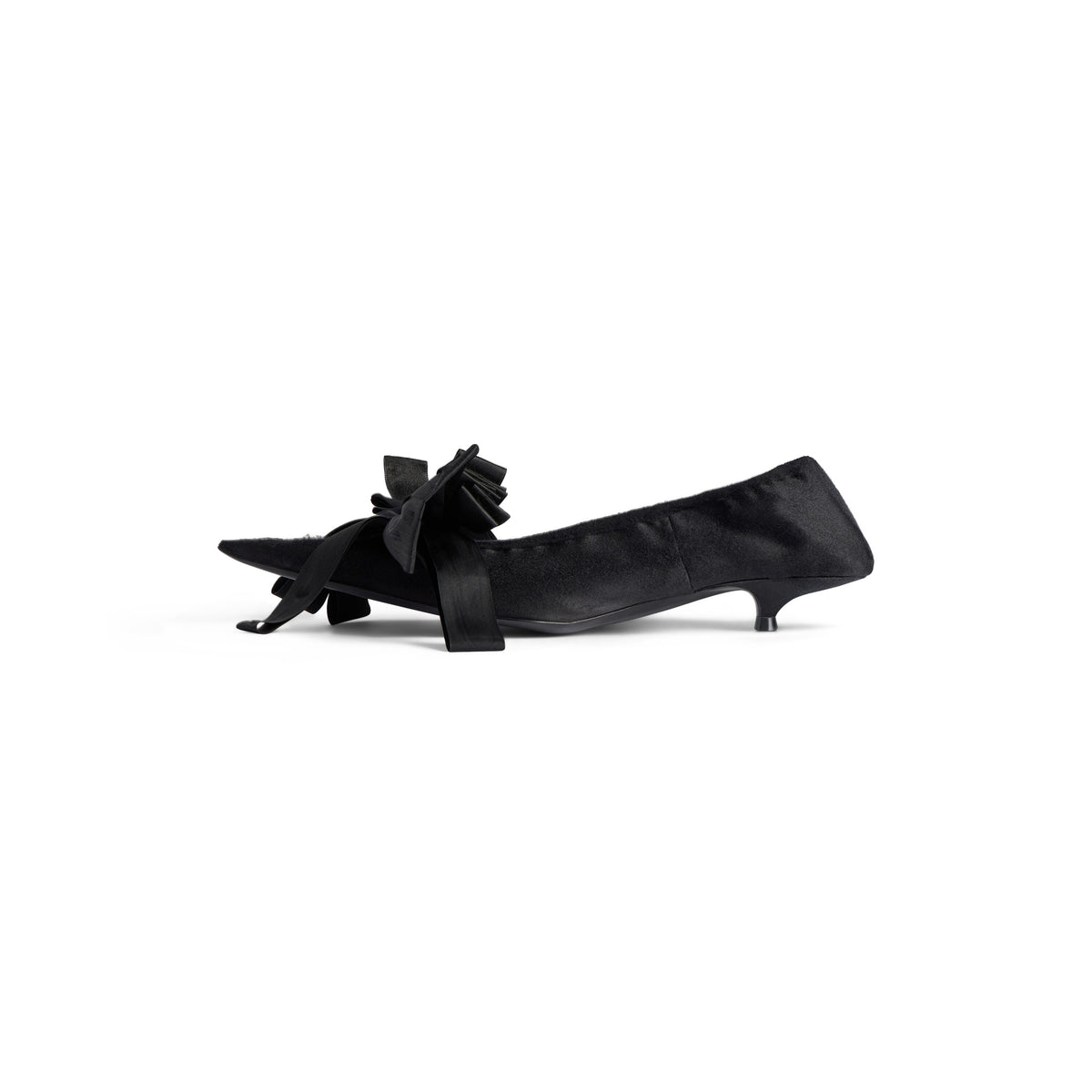 Louis XV 25mm Pump - Black