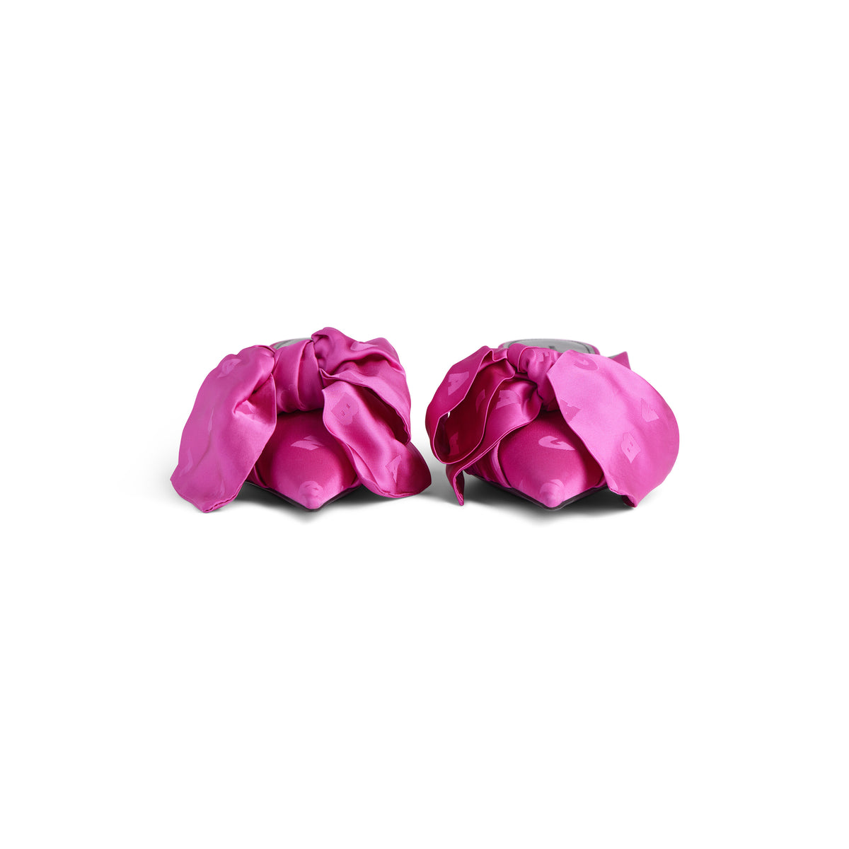 Knife Lavalière 40 Mules - Dark Pink