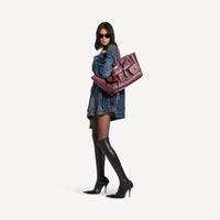 Bel Air Carry All Bag Medium - Dark Burgundy