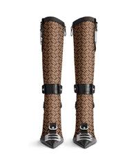 Essex 110 Boots - Beige & Black