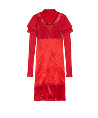 Layered Dress - Red