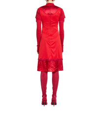 Layered Dress - Red