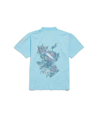 Tacky Tattoo T-shirt - Light Blue