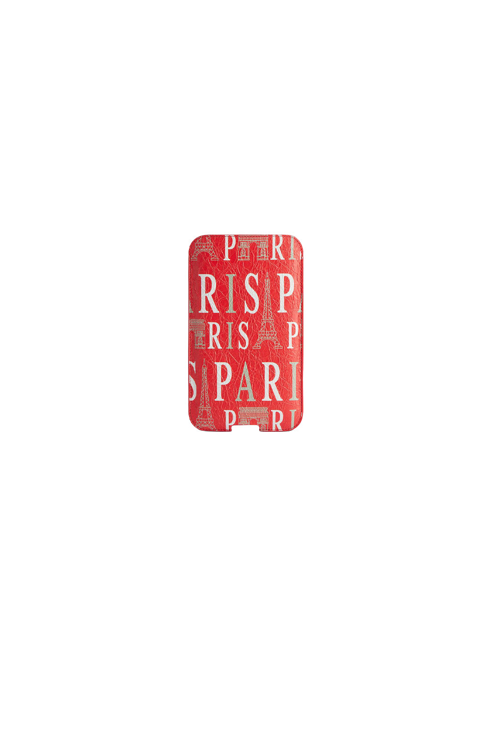 Cash Phone bright red & white Pouch - Bright Red & White