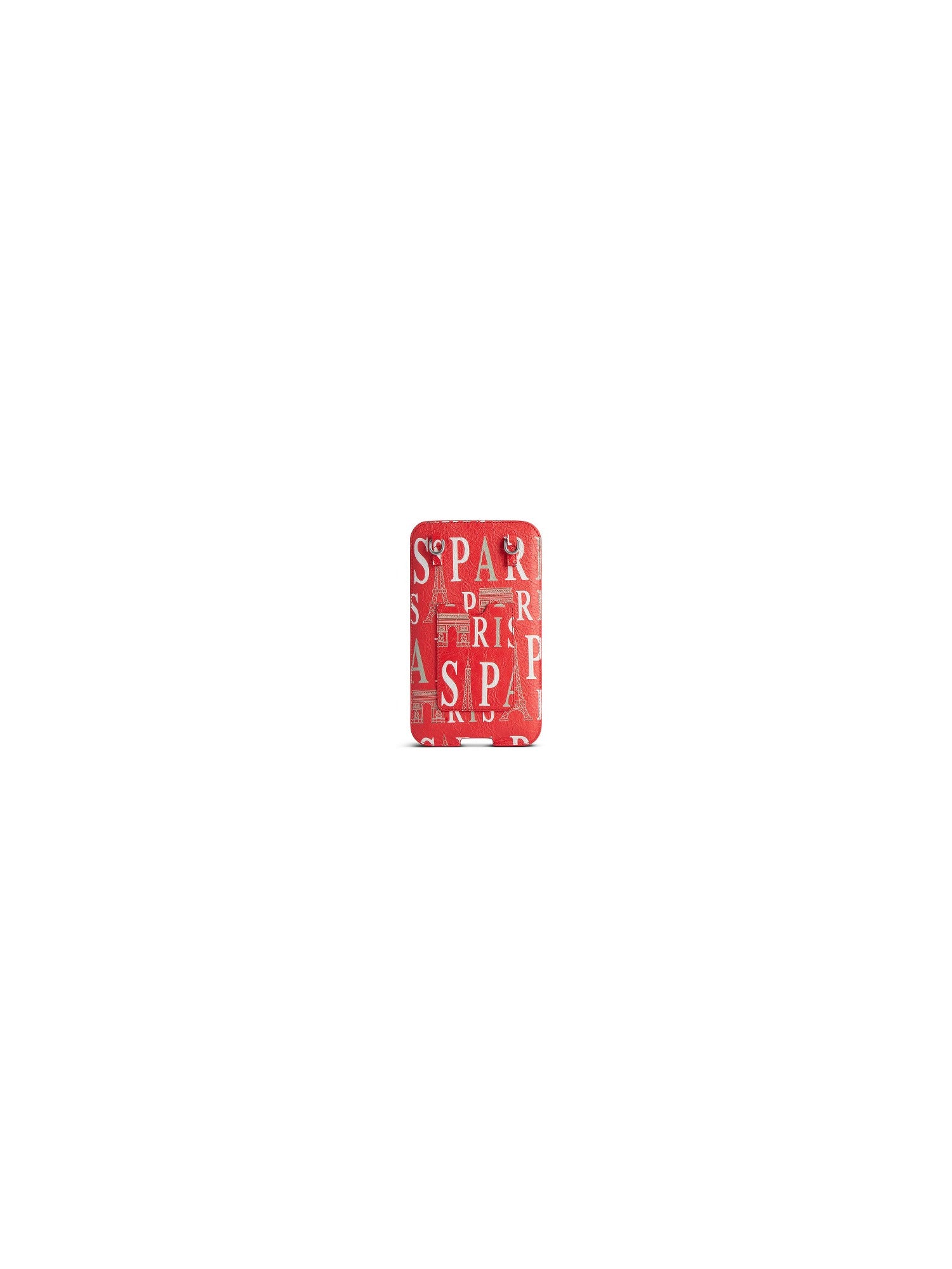 Cash Phone bright red & white Pouch - Bright Red & White