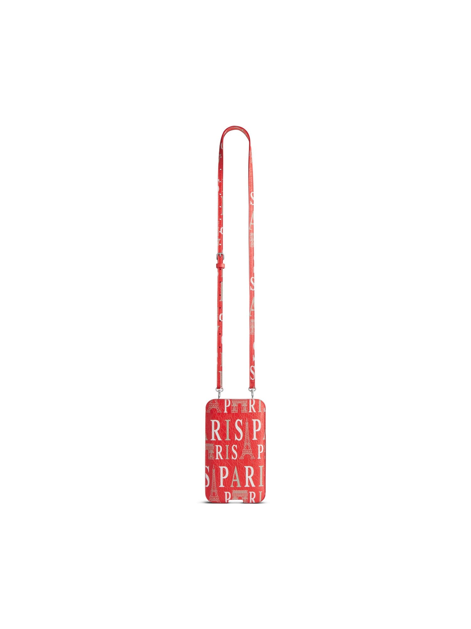 Cash Phone bright red & white Pouch - Bright Red & White
