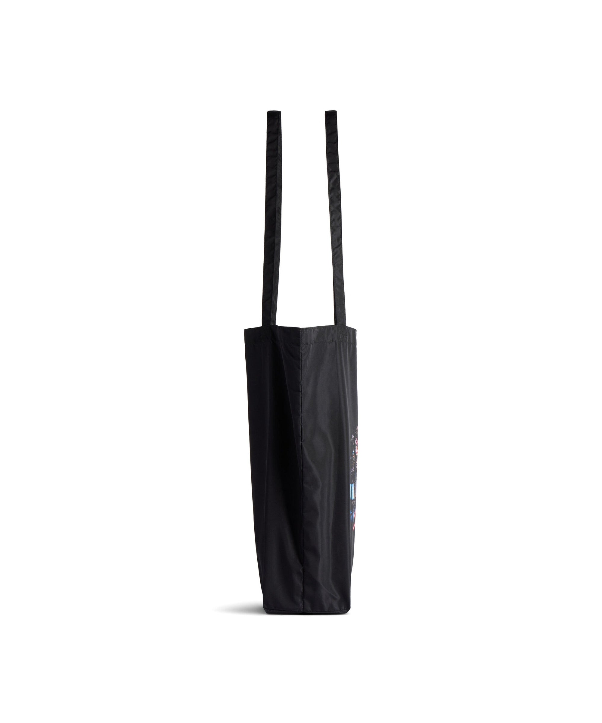 Souvenir Medium Shopping Tote Bag - Pink & Black