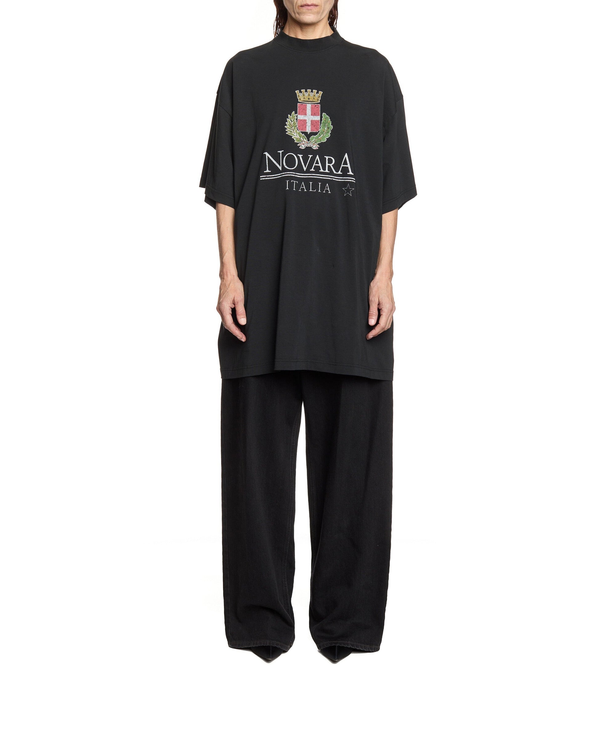 Novara T-Shirt Oversized - Washed Black