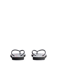 Souvenir Thong Sandals - Paris All Over Logo