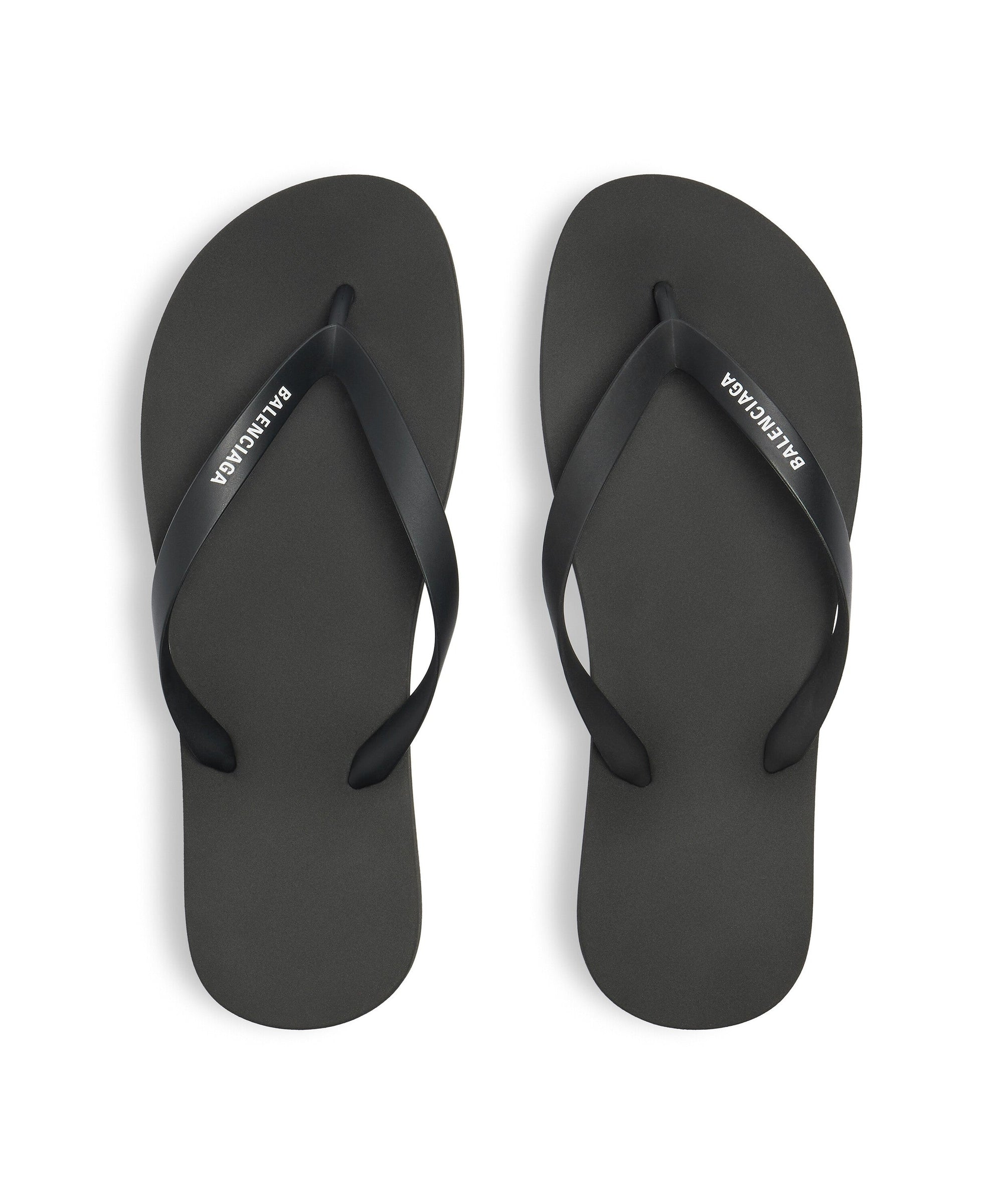 Thong Sandals - Black & White