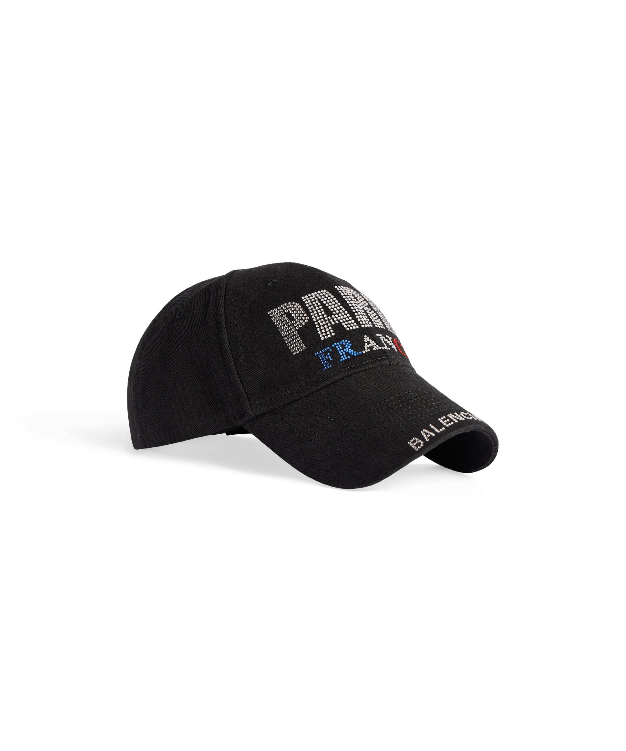 Paris Strass Cap - Black