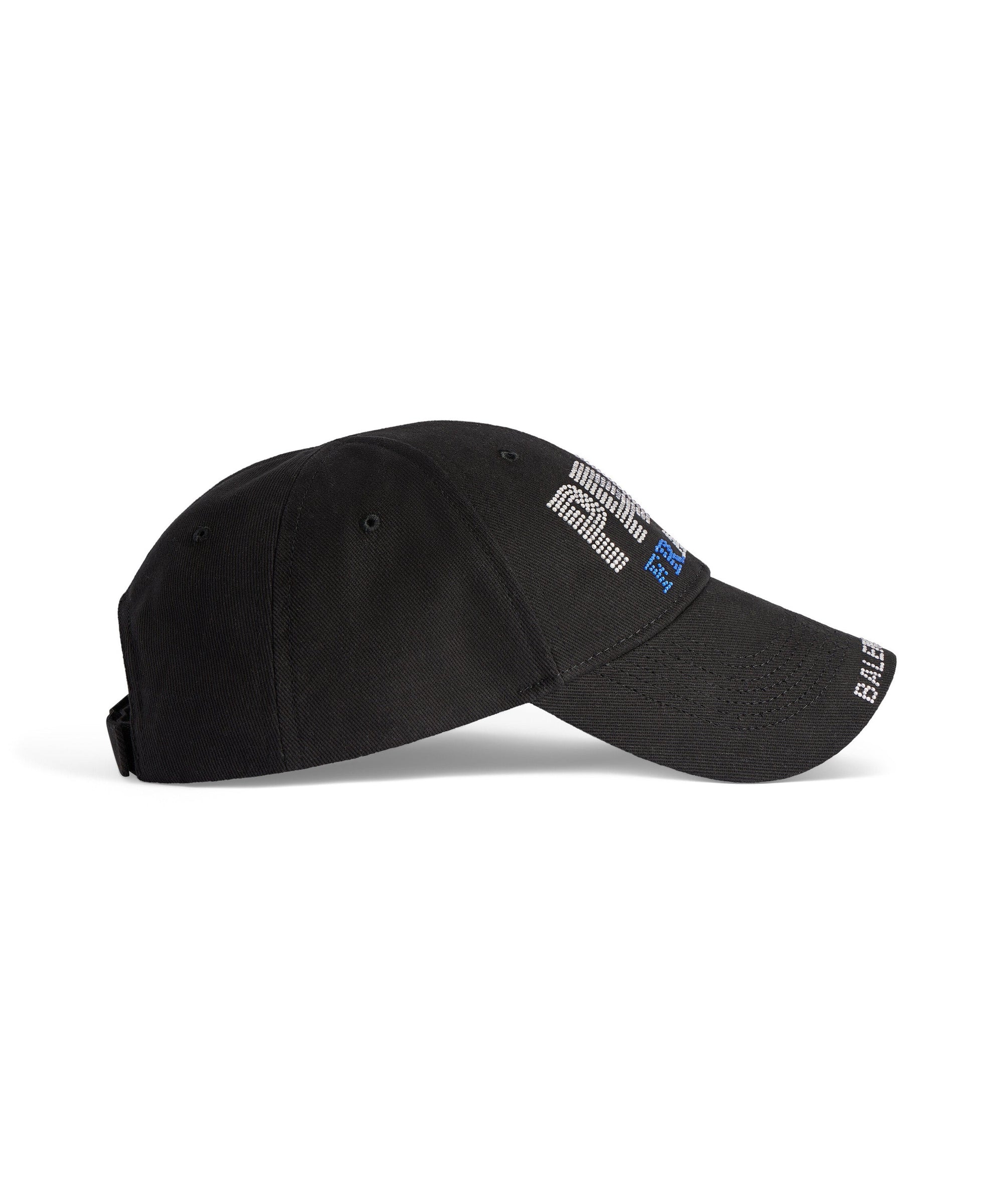 Paris Strass Cap - Black