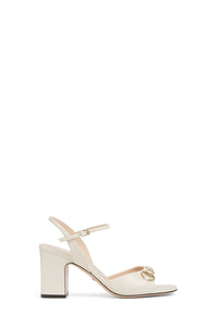 Ladyhb white 75mm Sandals - White