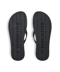 Thong Sandals - Black & White