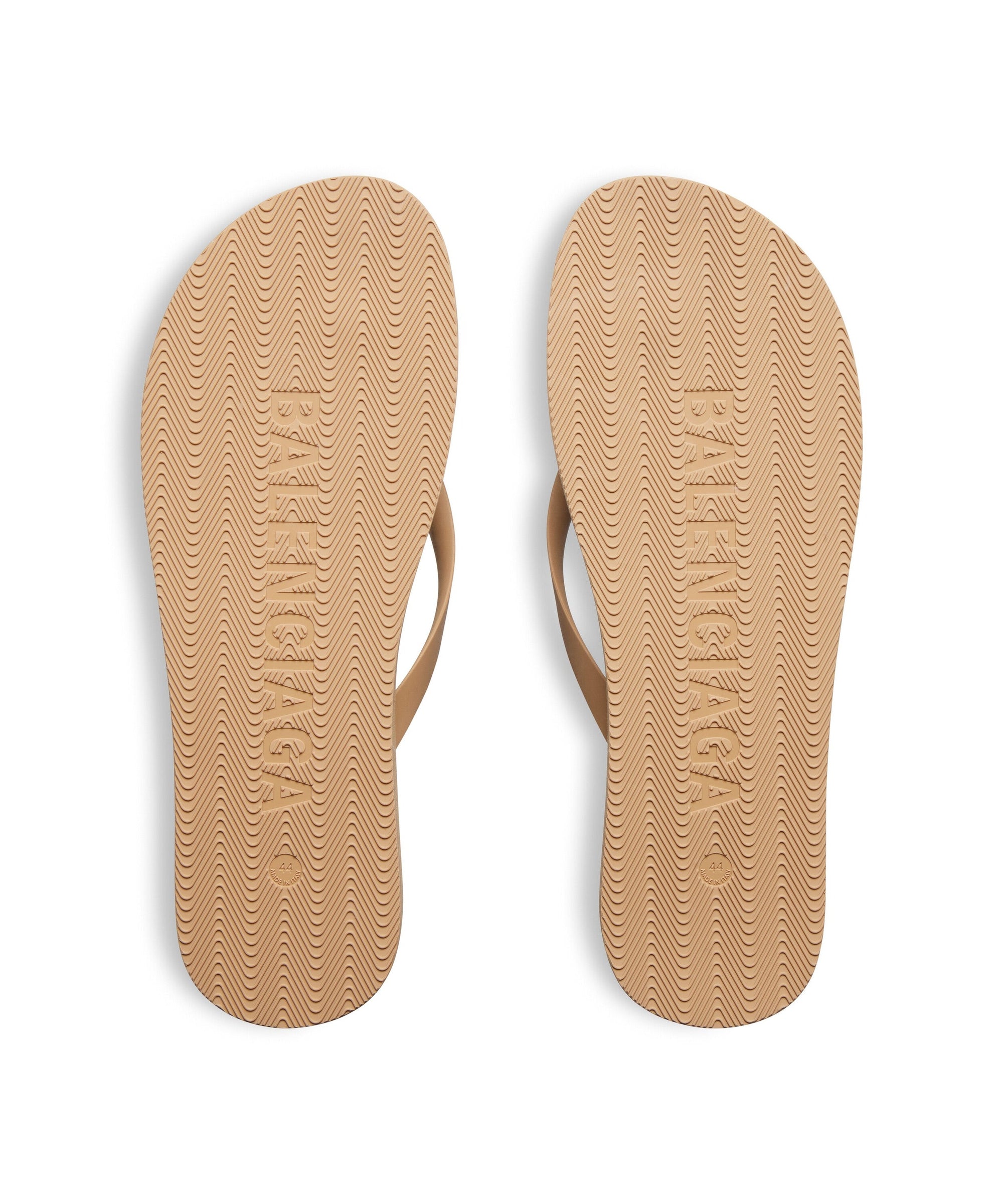 Thong Sandals - Beige & Black