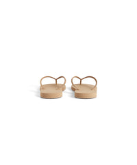 Thong Sandals - Beige & Black