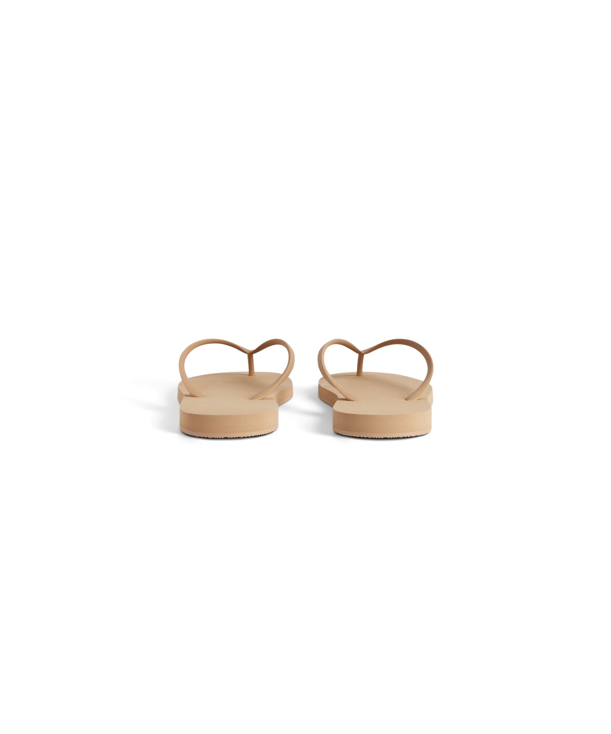 Thong Sandals - Beige & Black