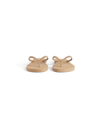 Thong Sandals - Beige & Black