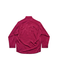 Cocoon Shirt - Burgundy