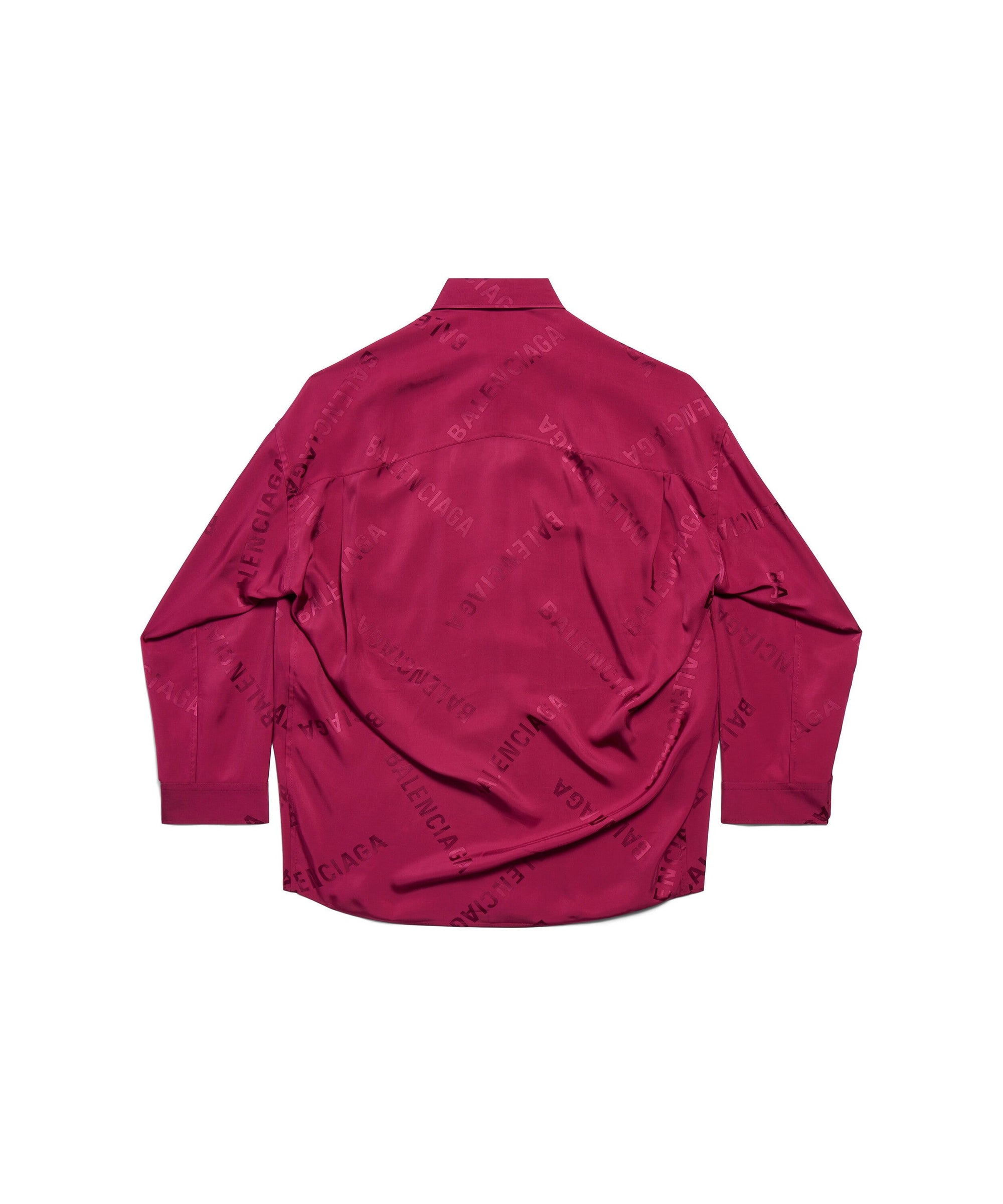 Cocoon Shirt - Burgundy