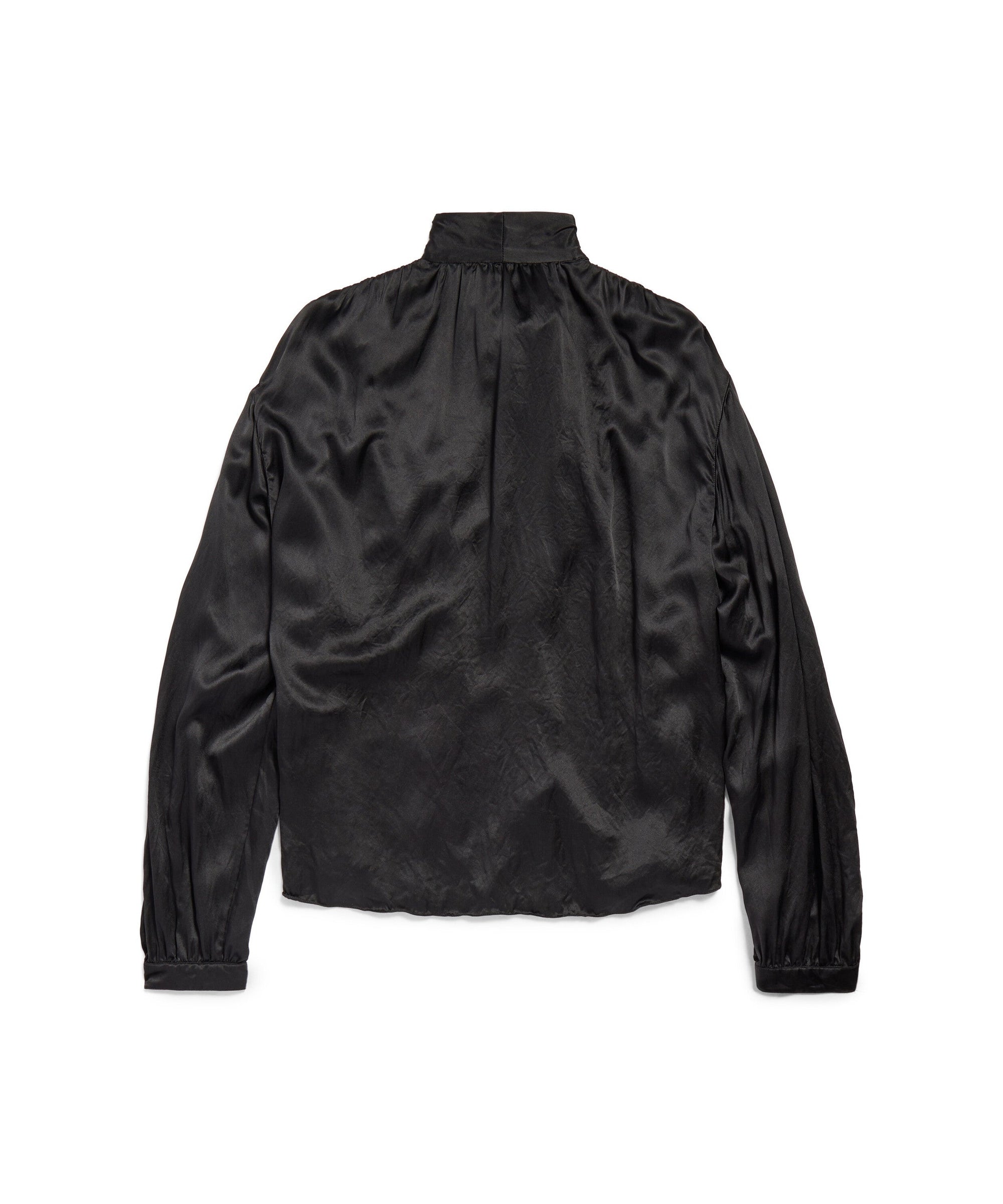 Double Sleeve Blouse - Black